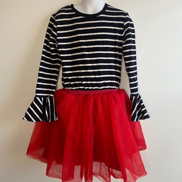 Baby Foree Other - Baby Foree Dress With Tulle Red Skirt